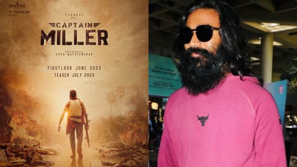 Dhanush :கேப்டன் மில்லர் லுக்குடன் மும்பை விமானநிலையத்தில் தனுஷ்.. லேட்டஸ்ட் கிளிக்ஸ்!