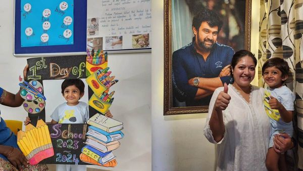 Meghana Raj: நம்ம குழந்தை முதன்முறையா ஸ்கூலுக்கு போறான்.. அவனை ஆசிர்வதியுங்க.. மேக்னா ராஜ் உருக்கம்!