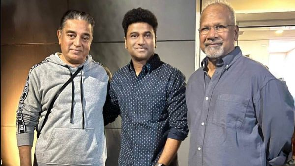 Kamal haasan :டிஎஸ்பி -மணிரத்னத்துடன் இணைந்து PS2 படத்தை பார்த்த உலகநாயகன்!