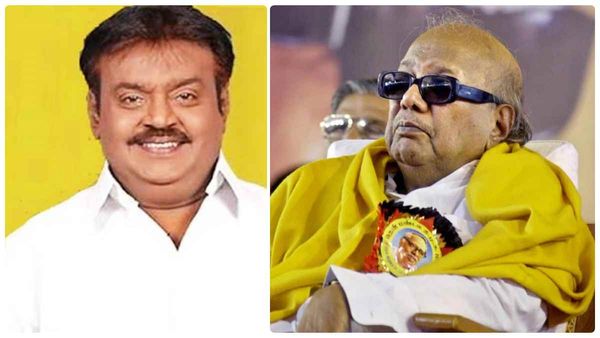 Vijayakanth - விஜயகாந்த் என்ட்ரி.. கலைந்த கூட்டம் - கலைஞர் கருணாநிதி அப்செட்.. என்ன நடந்தது தெரியுமா?
