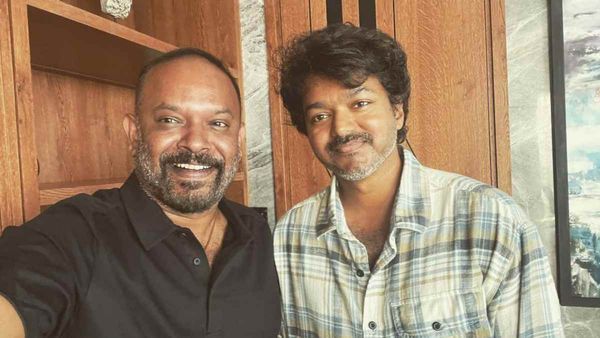 Vijay: இது எப்போ எடுத்தது.. உடல் மெலிந்து காணப்படும் விஜய்.. வெங்கட் பிரபுவுடன் செம பிக்!
