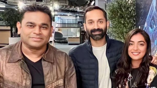 AR Rahman: ஃபஹத் பாசிலை பார்த்து பயந்த AR ரஹ்மான்... கூல் பண்ண நஸ்ரியா... ட்ரெண்டாகும் க்யூட் பிக்