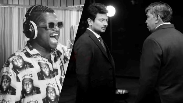 Maamannan: கோட் சூட்டில் வடிவேலு, உதயநிதி.. ஏ.ஆர். ரஹ்மான் இசையில் தெறிக்கவிடும் தெருக்குரல் அறிவு!