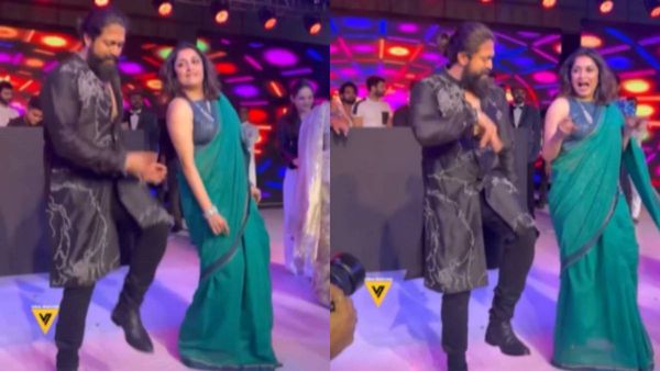 Rocky Bhai Yash - ராக்கி பாயுடன் செம ஆட்டம் போட்ட ராஜமாதா ரம்யா கிருஷ்ணன் - ட்ரெண்டிங் வீடியோ