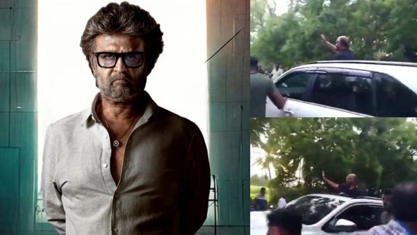 Rajinikanth: லவ் யூ தலைவா.. காரில் நின்றபடி கையாட்டிய ரஜினி.. ரசிகர்கள் உற்சாகம்!