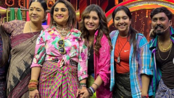 Vanitha Vijayakumar: சட்டையில் சொருகிய சன் கிளாஸ்.. லுங்கியில் மேடையை தெறிக்க விட்ட வனிதா!