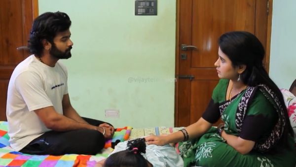 Baakiyalakshmi :அமிர்தா -எழிலிடம் அடுத்த குண்டை தூக்கிப் போடும் ஈஸ்வரி.. பாக்கியாவிற்கு விழும் திட்டு