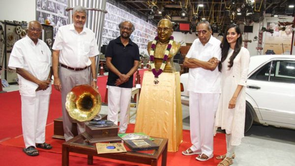 Rajinikanth: ஞாபகம் வருதே ஞாபகம் வருதே... AVM மியூசியத்தை சுற்றிப் பார்த்த ரஜினிகாந்த்!