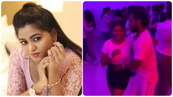 உண்மையாவே இதுக்கு பேரு டான்ஸா.. ஆண் நண்பருடன் நெருக்கமாக டான்ஸ் ஆடிய ஷாலு ஷம்மு!