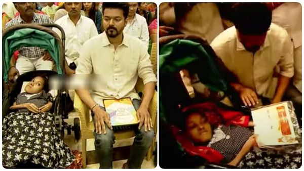விஜய் அண்ணாவை பார்த்ததும் அழுதுவிட்டேன்.. மாற்றுத்திறனாளி மாணவி பேட்டி!