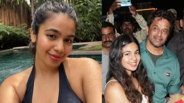 ஹீரோயினுக்கே டஃப் கொடுப்பாங்க போல.. நீச்சல் குளத்தில் ஹாட்டாக போஸ் கொடுத்த அர்ஜுனின் இளைய மகள்!