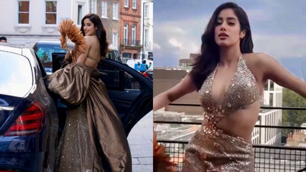 டிரஸ் போட்டிருக்கீங்களா இல்லையா? பூவை வைத்து மறைத்து போஸ் கொடுத்த ஜான்வி கபூர்!