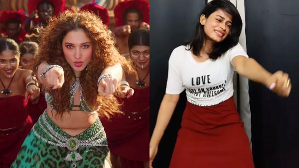 லோ பட்ஜெட் தமன்னா.. காவாலா பாட்டுக்கு டான்ஸ் ஆடிய இரவின் நிழல் நடிகை.. கலாய்க்கும் ஃபேன்ஸ்!