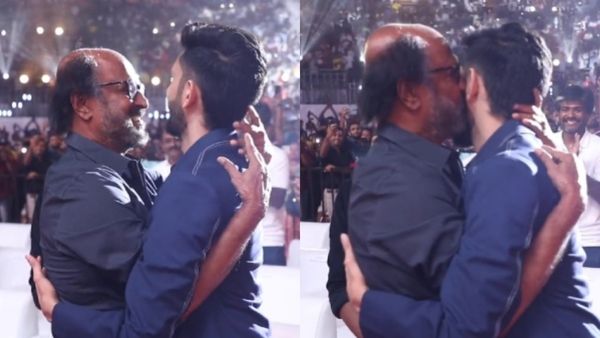 Jailer Audio Launch: சும்மா.. சாமி வந்து ஆடிய அனிருத்.. அள்ளி அணைத்து முத்தம் கொடுத்த ரஜினிகாந்த்!