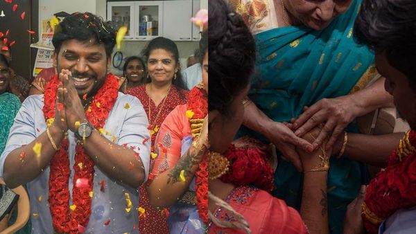 நாஞ்சில் விஜயனுக்கு விரைவில் டும்..டும்..டும்..மணமகள் முகத்தை மறைத்து வெளியிட்ட போட்டோ!