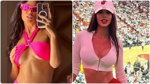 அடியாத்தி.. இதென்ன கோலம்.. பிங்க் பிகினியில் கிளாமர் உச்சிக்கே போயிட்டாரே.. இவானாவின் நச் பிக்ஸ்!