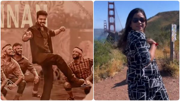 அமெரிக்காவில் “நா ரெடி” பாட்டுக்கு குத்தாட்டம் போட்ட விஜே மணிமேகலை.. விஜய் ரசிகைன்னா சும்மாவா!