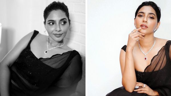 Aishwarya lekshmi: கருப்பு புடவையில் தேவதையாக ஜொலித்த ஐஸ்வர்யா லெக்ஷ்மி.. க்யூட் போட்டோஸ்!