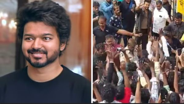 Vijay: லியோ ஷூட்டிங் ஸ்பாட்டில் விஜய்யை சூழ்ந்த ரசிகர்கள்... தளபதியோட க்யூட் ரியாக்‌ஷனை பாருங்க