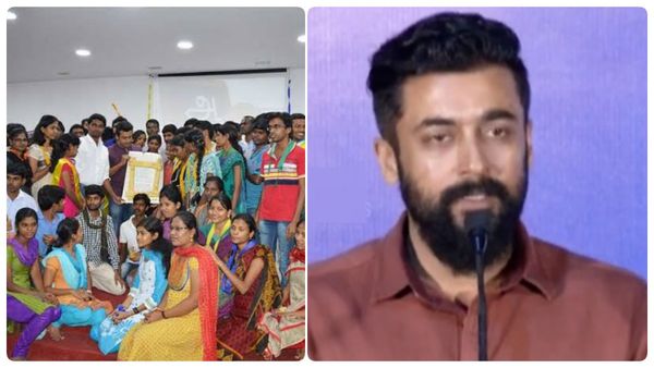 கல்வி மூலமாக வாழ்க்கையை படியுங்கள்…மாணவர்களுக்கு நடிகர் சூர்யா அறிவுரை!