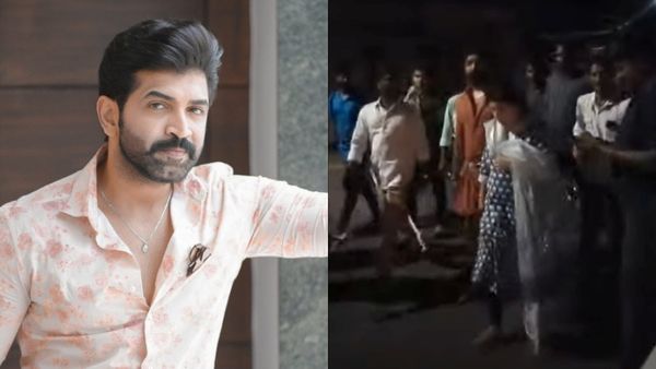 Arun Vijay: நள்ளிரவில் மனைவியுடன் கிரிவலம்... திருவண்ணாமலையில் அருண் விஜய்யை சூழந்த ரசிகர்கள்!