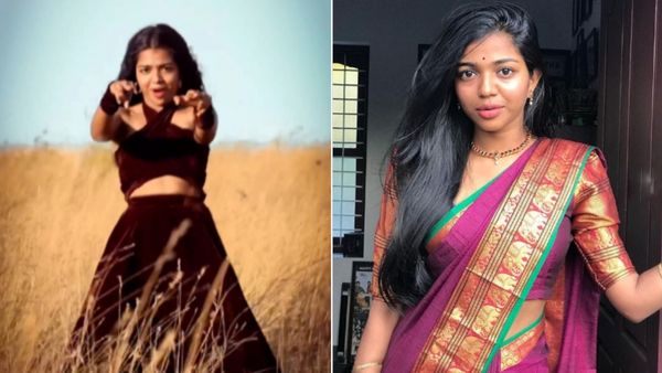 பட்டுப்புடவையில் பளபளக்குறாங்களே.. ஓரக்கண்ணால ஓரங்கட்டும் அமலா சாஜி.. லேட்டஸ்ட் டான்ஸ் வீடியோ செம!