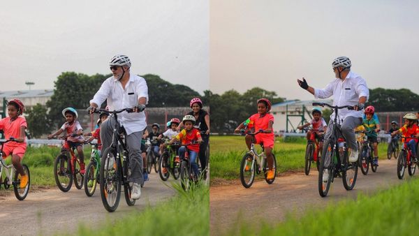 Ajith: “நான் மீசை வச்ச குழந்தையப்பா..” குட்டீஸ்களுடன் சைக்கிளிங்... ட்ரெண்டாகும் அஜித்தின் வீடியோ!