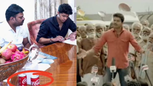 Jasan Sanjay: கோகோ கோலாவை பிரமோட் செய்தாரா சஞ்சய்.. விஜய் பட டயலாக் என்னாச்சு?