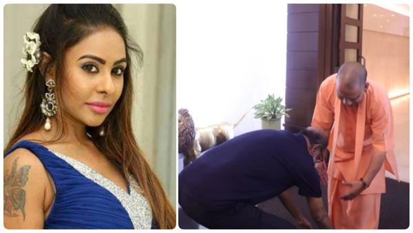 Rajinikanth: யோகி ஆதித்யநாத் காலில் ரஜினிகாந்த் விழவில்லை.. ஸ்ரீரெட்டி ட்வீட்.. கலாய்க்கும் ஃபேன்ஸ்!