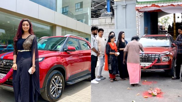 குரைக்கிற நாய்க்கெல்லாம் இதுதான் செருப்படி.. புதிய கார் வாங்கிய சம்யுக்தா.. வீடியோவே வெறித்தனம்!