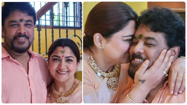 கணவர் கன்னத்தில் நச்சென ஒரு முத்தம்.. சுந்தர். சி சூப்பர்.. குஷ்பு வெளியிட்ட ரொமான்டிக் பிக்ஸ்!