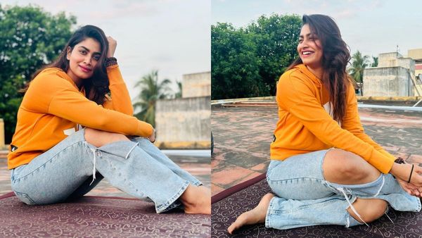 ப்பா.. மொட்டை மாடியில்.. முட்டித் தெரிய போட்டோஷூட்.. நம்ம பிக் பாஸ் ஷிவானியா இது!