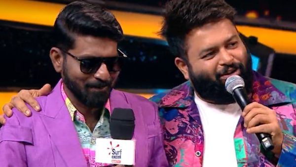 சூப்பர் சிங்கர் மா கா பா ஆனந்துடன் கிரிக்கெட் விளையாடி அசத்தும் இசையமைப்பாளர் தமன் !!