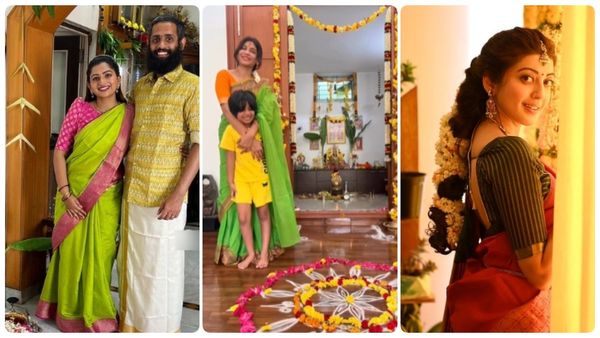 தீர்க்க சுமங்கலி வரம் தரும் வரலட்சுமி விரதம்.. பிரபல நடிகைகள் எப்படி கொண்டாடுறாங்க பாருங்க!