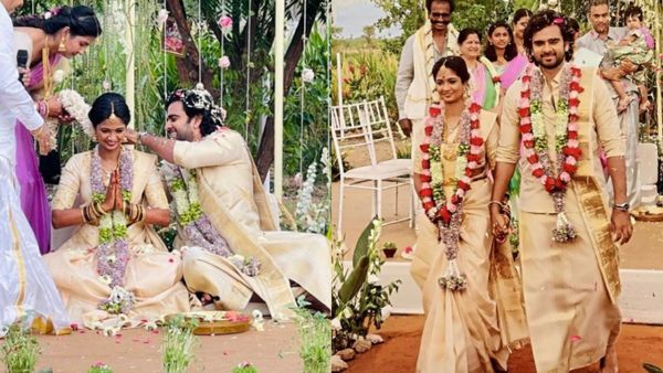 பண்ணை வீட்டில் கோலாகலமாக நடந்து முடிந்த அசோக் செல்வன் கீர்த்தி பாண்டியன் திருமணம்!
