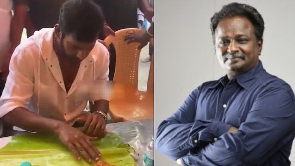 Blue Sattai Maran: சாப்பிடும் முன்பு சாமி கும்பிட்ட விஷால்.. வறுத்தெடுத்த ப்ளூ சட்டை மாறன்!