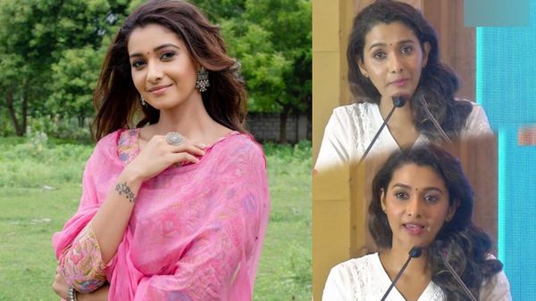 என் அம்மாவுக்கு கேன்சர்..மேடையில் கண்கலங்கி அழுத நடிகை பிரியா பவானி சங்கர்!