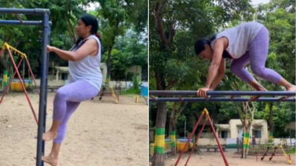 Anu Hasan: இந்திரா பட ஹீரோயினை ஞாபகமிருக்கா.. 53 வயதில் என்னவொரு குரங்கு சேட்டை.. செம வீடியோ!