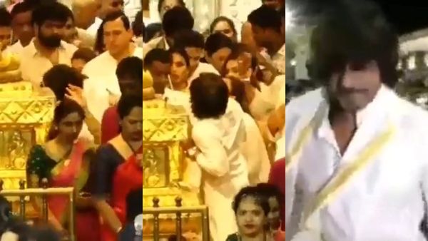 நயன்தாராவுடன் திருப்பதியில் ஷாருக்கான்.. தங்கக் கொடிமரத்தை பார்த்து என்ன பண்ணாரு தெரியுமா?