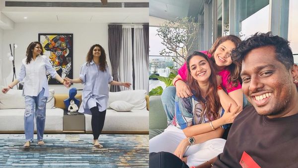 Keerthi Suresh: கீர்த்தி சுரேஷை கடிக்க வந்த அட்லீ வீட்டு நாய்க்குட்டி.. அலறி ஓடிய நடிகை!