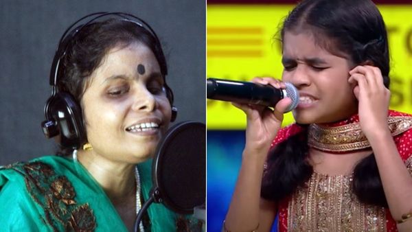 சூப்பர் சிங்கர் ஜூனியரில், மிமிக்ரியில் கலக்கிய இளம் பாடகி ஹர்ஷினி நேத்ரா!!