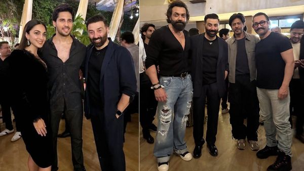 Gadar 2: இப்படியெல்லாம் இங்க நடக்குமா பாஸ்.. கடார் 2 சக்சஸ் பார்ட்டியில் மூன்று கான்கள்!