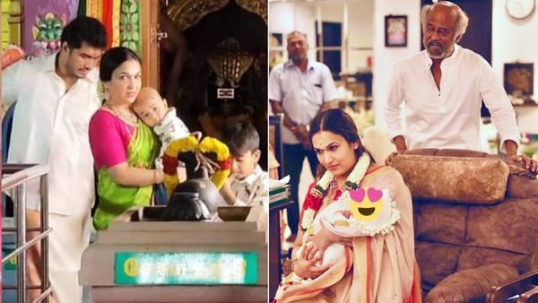 செளந்தர்யா ரஜினிகாந்த் மகனுக்கு காதணி விழா.. பேரனை பார்க்க விமானத்தில் பறந்த சூப்பர்ஸ்டார்!