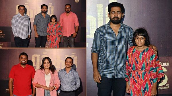 Vijay Antony: சோகத்திலும் கடமை தவறாத விஜய் ஆண்டனி... இளைய மகளுடன் 'ரத்தம்' பட ப்ரொமோஷனில் பங்கேற்பு