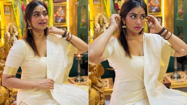 ப்பா.. எவ்ளோ அழகு.. ஆயுத பூஜையை அமர்க்களப்படுத்திய ஷிவானி நாராயணன்.. பூசணிக்காய் சுத்திப்போடுங்க!