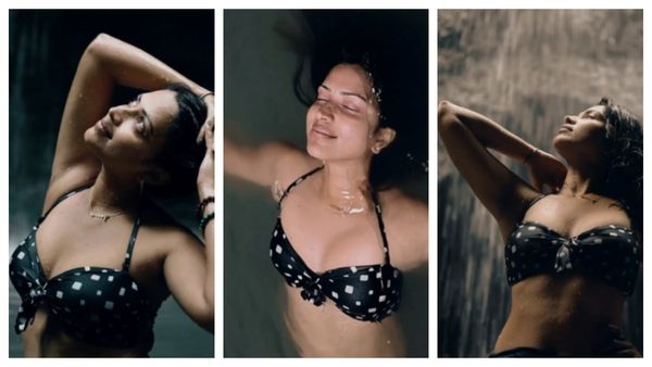 கொஞ்சம் கூட கூச்சம் நாச்சமே இல்லாமல்.. அருவியில் அட்டகாசம் செய்த அமலாபால்!