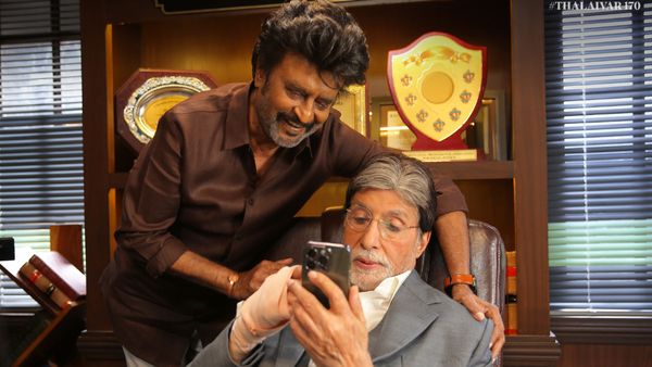 Thalaivar 170 - சும்மா அள்ளுதே.. ஷூட்டிங் ஸ்பாட்டில் ரஜினி - அமிதாப் பச்சன்.. ட்ரெண்டாகும் புகைப்படம்