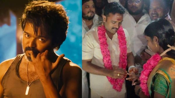 விஜய்தான் எல்லாமே.. லியோ முதல் நாள் முதல் காட்சியில் காதல் ஜோடிக்கு நடந்த நிச்சயதார்த்தம்