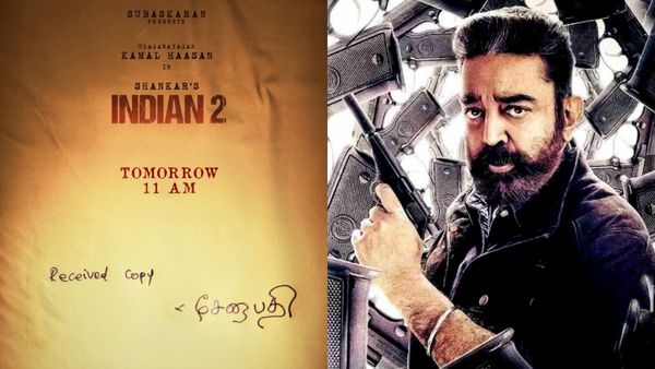 Indian 2: “Received copy... சேனாபதி..” இந்தியன் 2 அப்டேட்... கமல் ரசிகர்களுக்கு அடுத்த சர்ப்ரைஸ்!