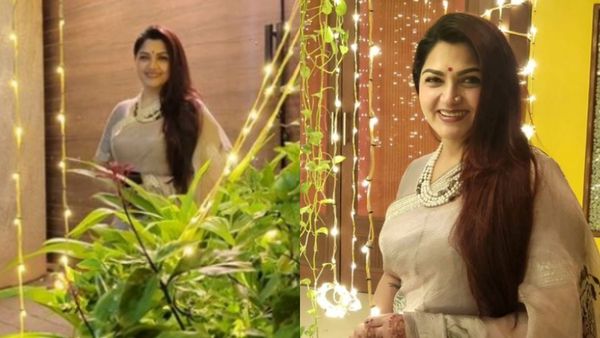 Diwali Special: குஷ்பு வீடே சும்மா தங்க கோட்டை போல ஜொலிக்குதே.. தீபாவளி கொண்டாட்டம் ஸ்டார்ட்!